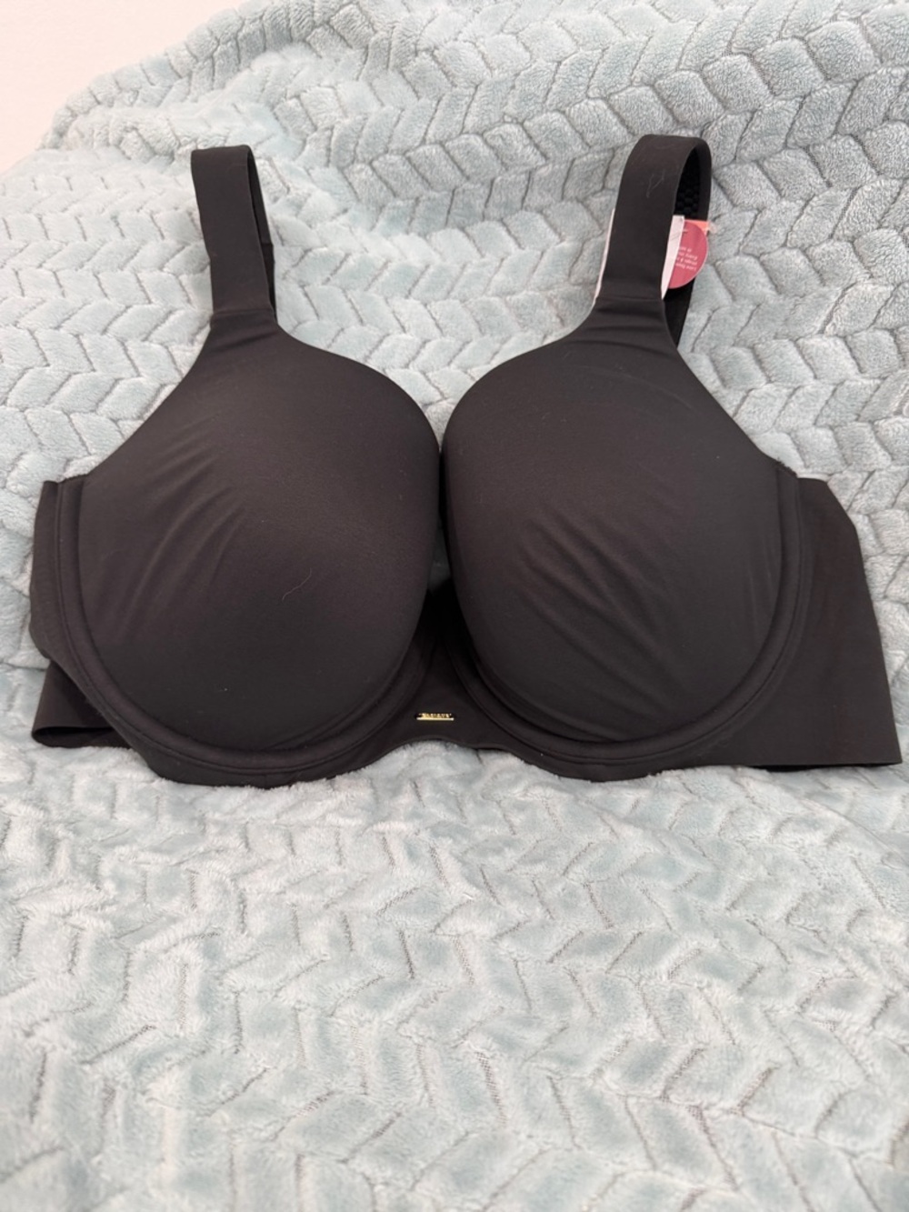 Cacique Black Full Coverage T-Shirt Bra